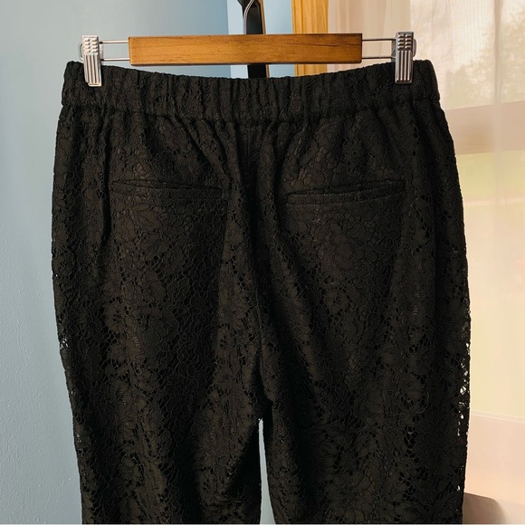 J. Crew Easy Pant in Black Lace - Picture 5 of 6